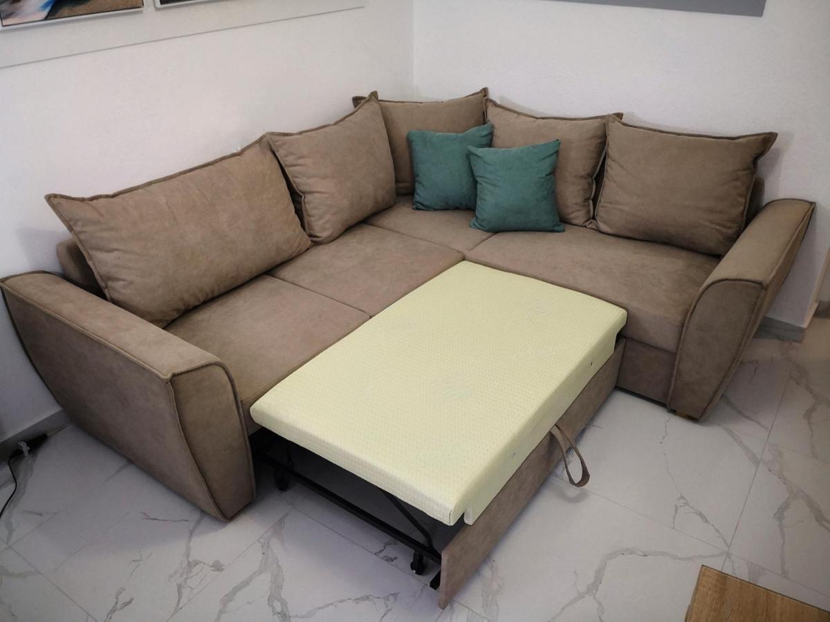 Cozy Sea View Apartment In Paralia Exterior foto